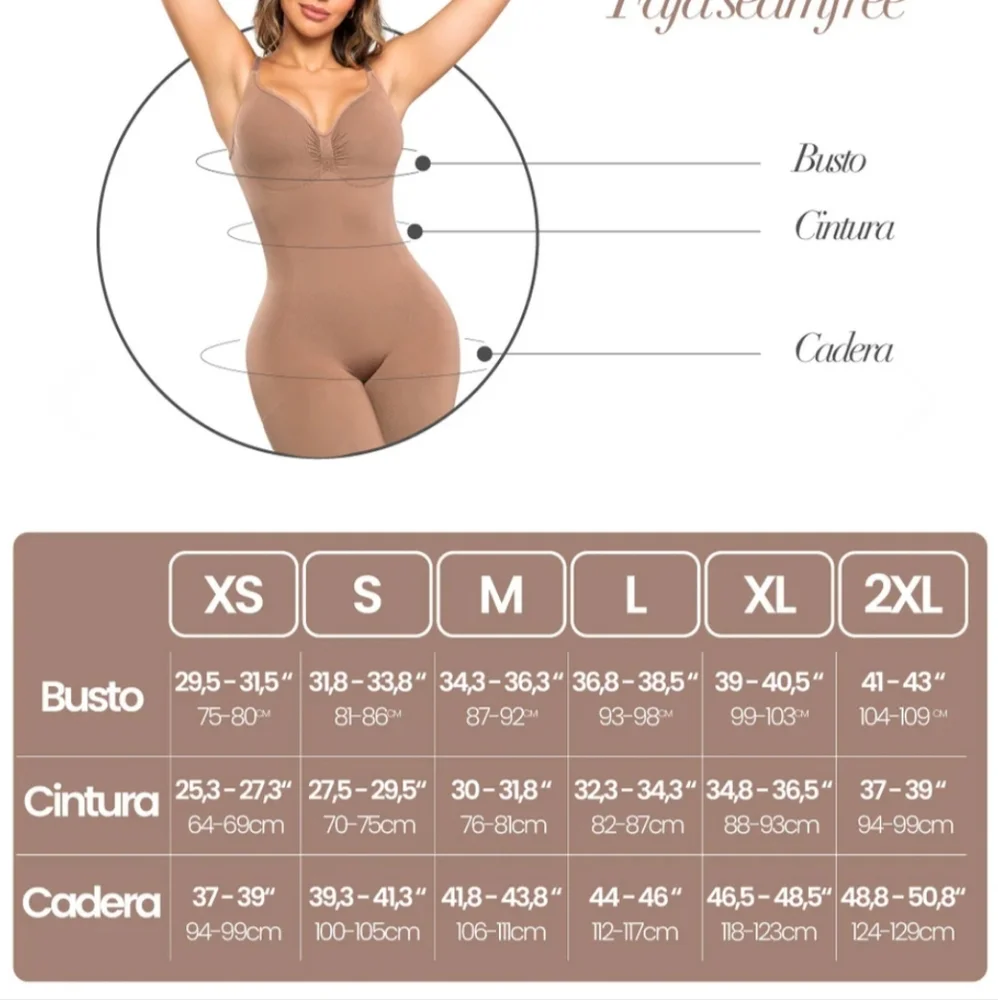 New Colombian Girdle Stagmi Best Body Shaper Jump Suit High Back Fajas + Thong! - Picture 10 of 17